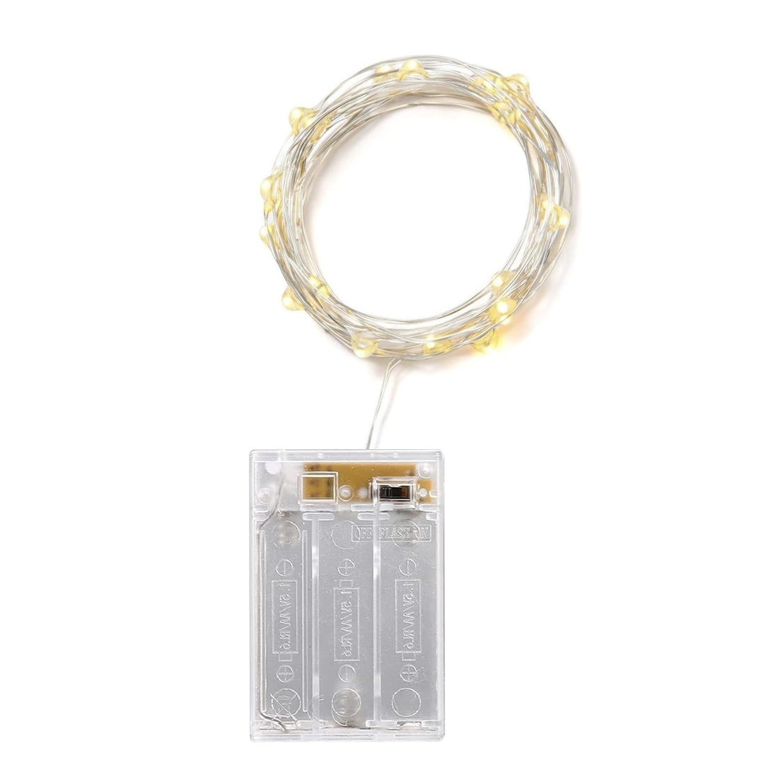 Wonka Highill Battery Fairy Lights Led String Lights with Timer 20LED Battery Operated String Lights Copper Wire Light for Indoor Outdoor Lighting Bedroom Wedding Decor Party Christmas Tree Decoration