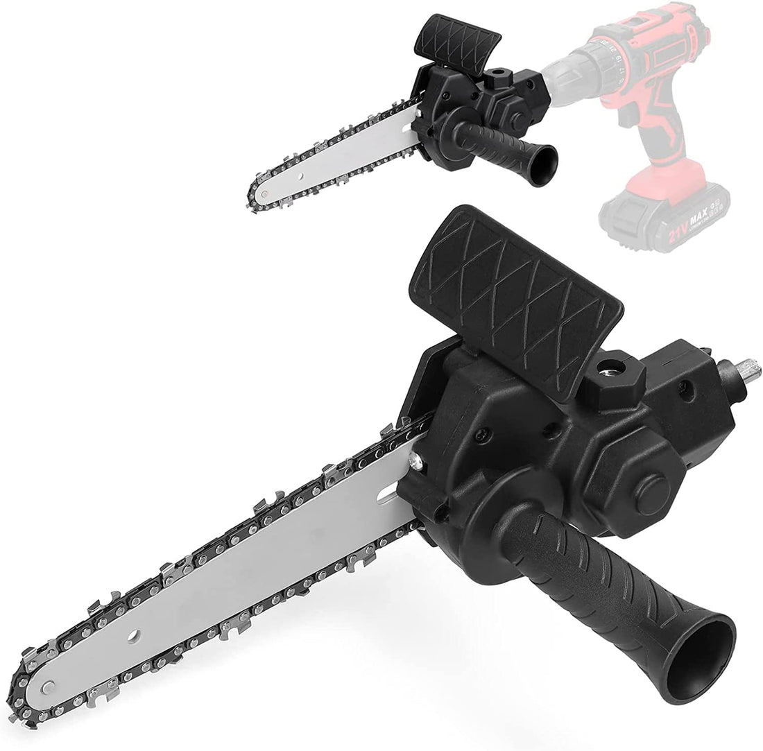 THE PACK Stainless Steel Modern Portable Household Saw | amazingEGP| Drill-Mounted Electric Drill Convert to Saw Converter Head Portable Saw for Woodworking Cutting Tool