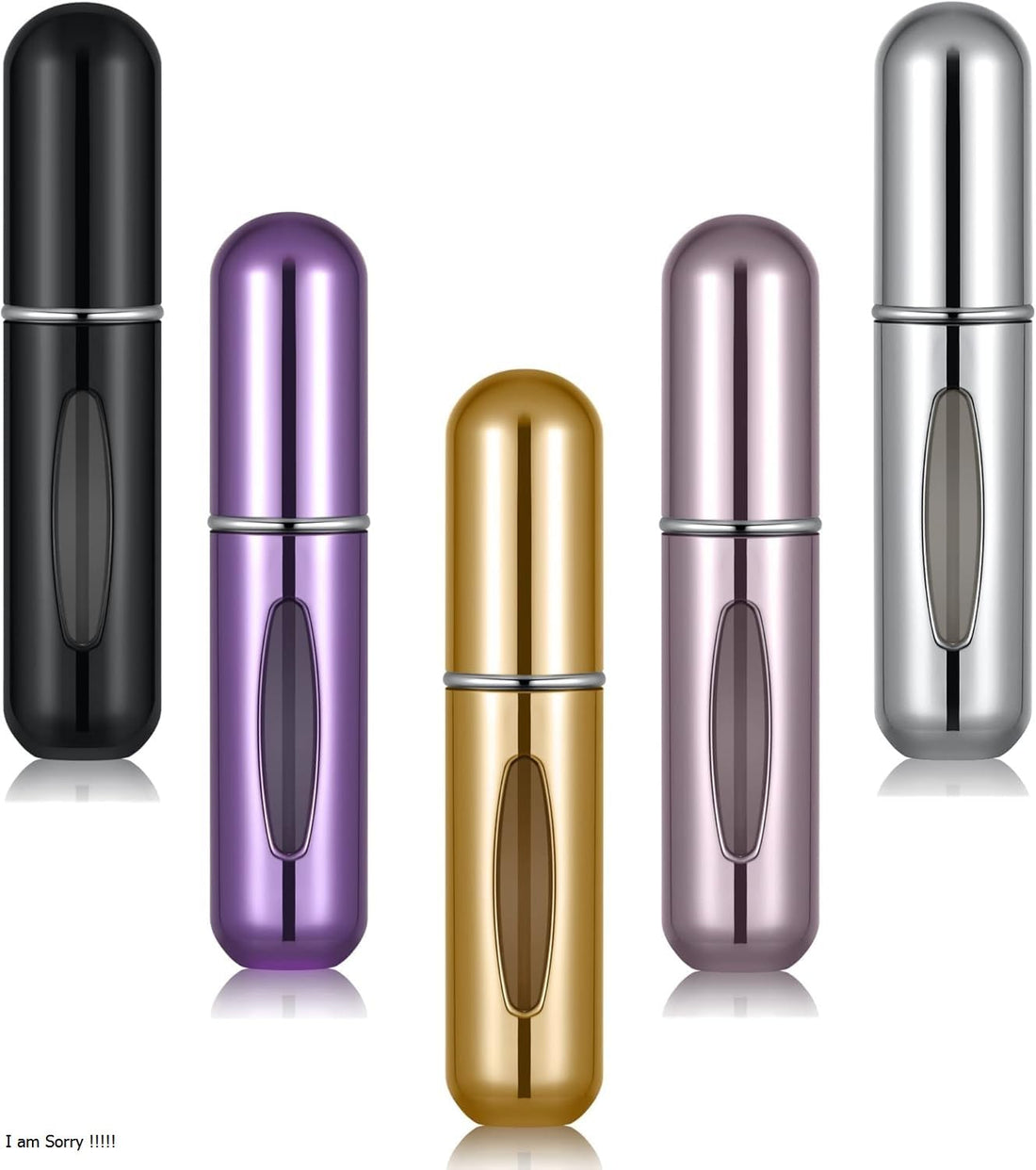 MAKYSTORE 5ml Empty Refillable Atomizer Bottle Mini Perfume Atomizer for Aftershave Travel Vacation Night Outings (1 Pack)