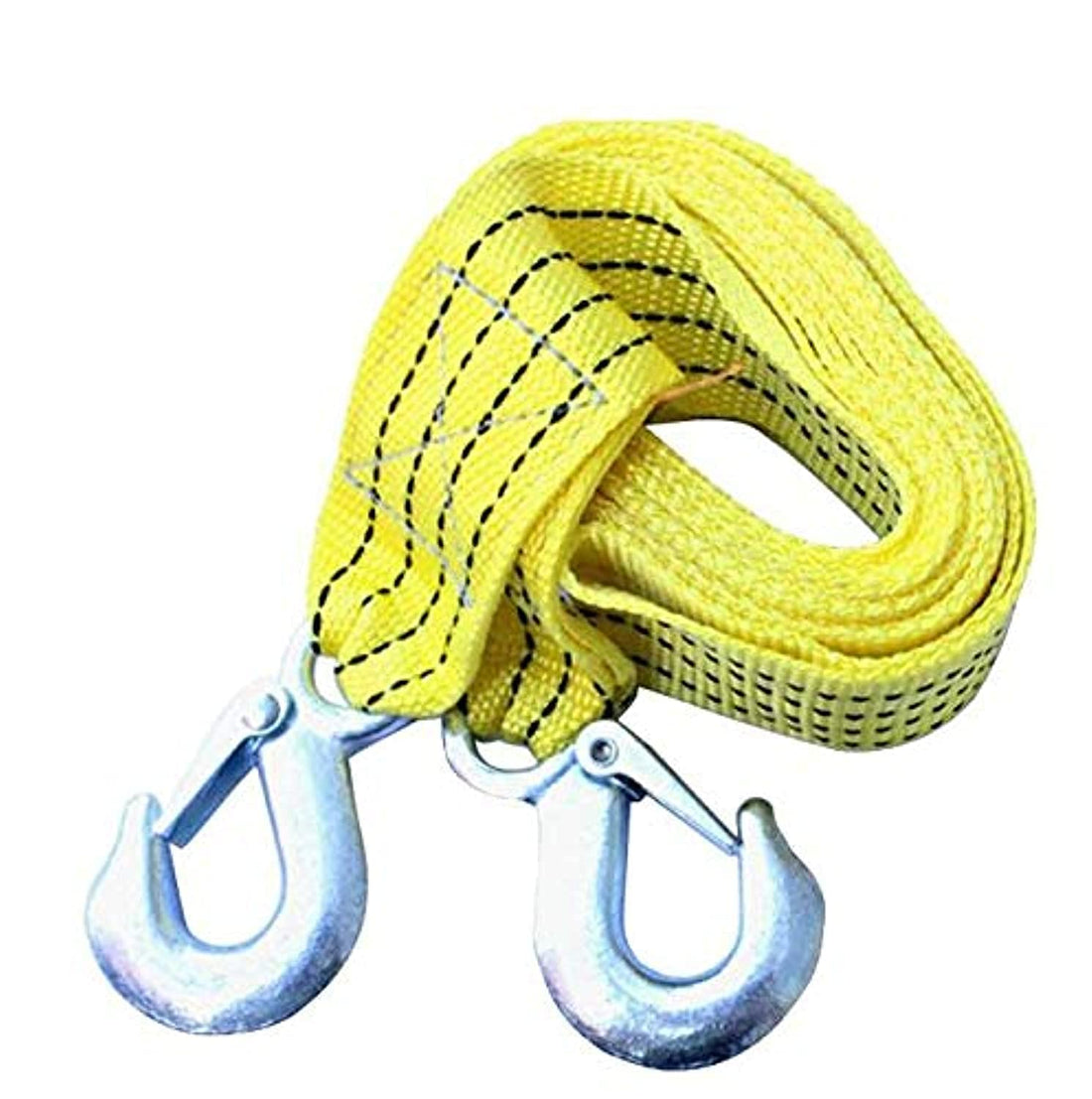 3T Vehicle Nylon Fluorescent Haulage Tow Rope (3M)
