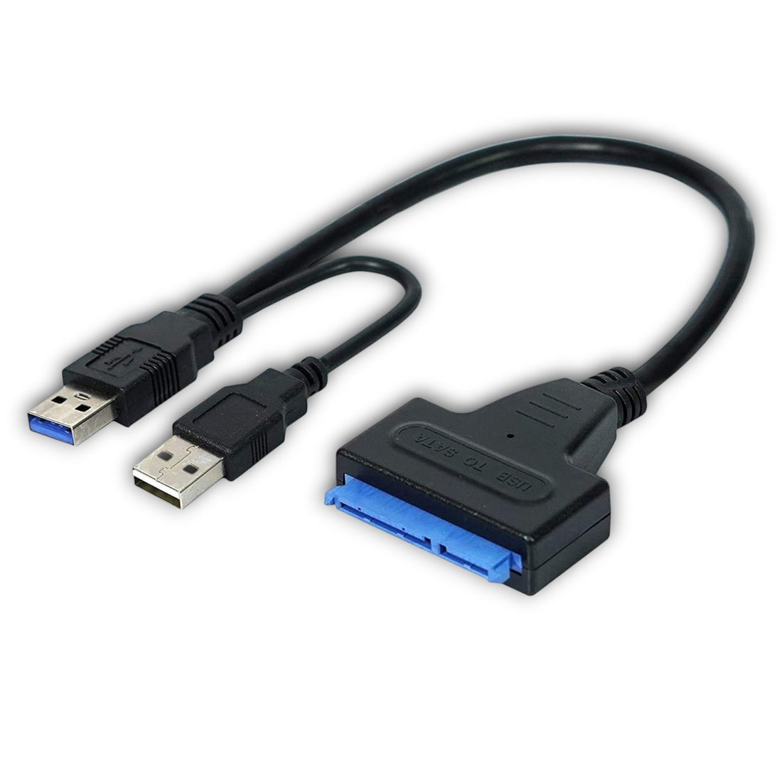 SATA to USB 3.0/2.0 Cable Up to 6 Gbps for 2.5 Inch External HDD SSD Hard Drive SATA 3 22 Pin Adapter USB 3.0 to Sata III Cord (Usb 3.0)