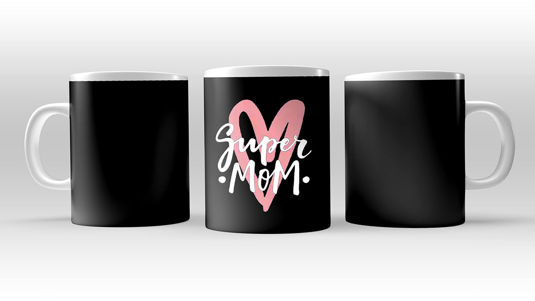 Ceramic Mug Super Mom-Mother- print_6883-1pcs