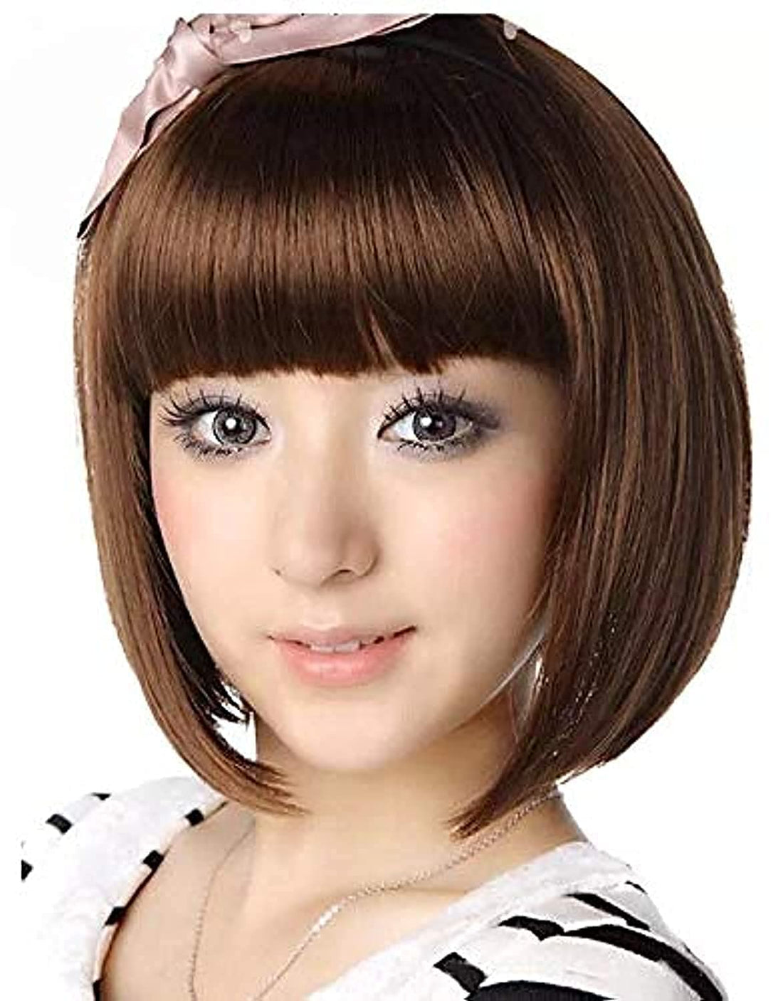 Short Wig Washable and Flat Iron
