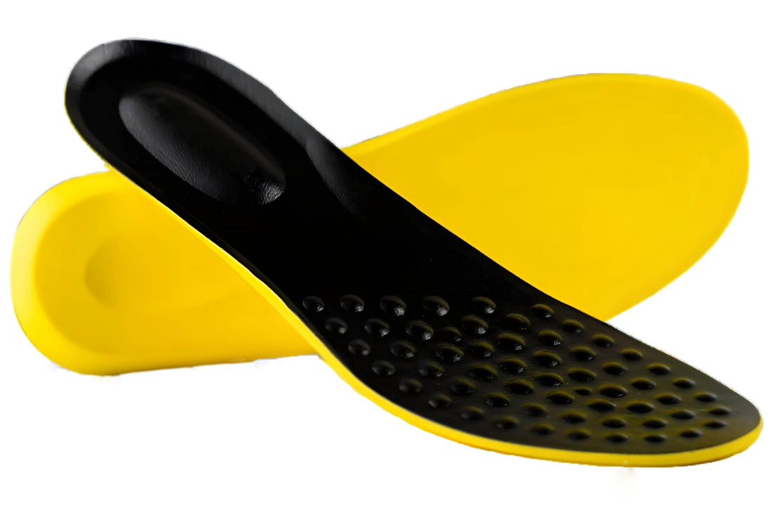 Comfort Medical Insoles with Massage Technology Available in Different Sizes Suitable for All Shoes, Arch Support and Heel Pain Relief - Ideal for Men and Women (44)