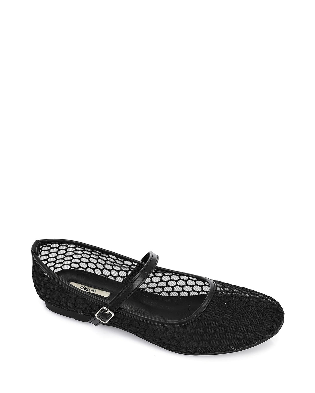 dejAVU womens FAN-DVTV-003 Mary Jane Flat