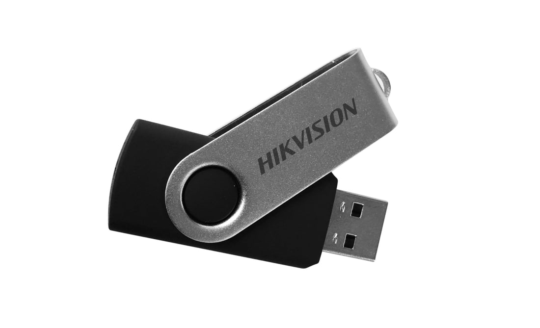 HIKSEMI 4GB USB 2.0 Rotary Pendrive, Silver/Black | HS-USB-M200S 4G |