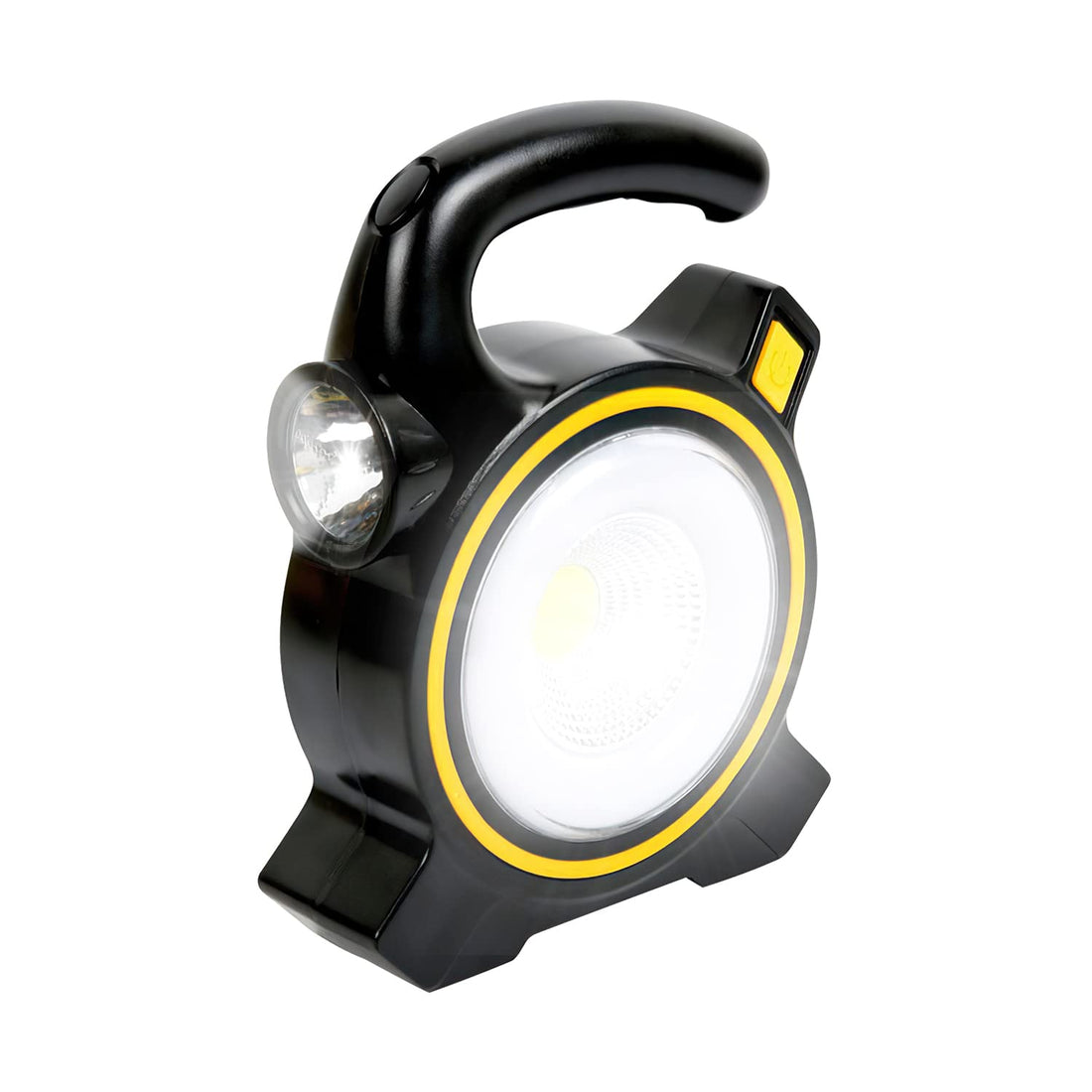 Aicharynic Solar Camping Lamp, Tent Lamp, Camping Lantern, USB Rechargeable LED Work Light, COB Work Light, Hand Lamp, LED Torch, Extremely Bright Spotlight for Camping, Hiking, Outdoor Emergency
