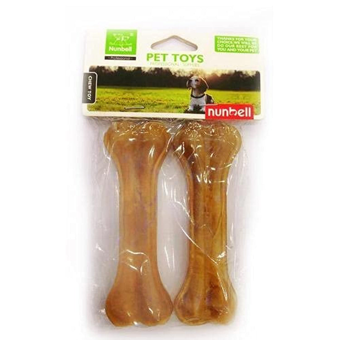 nunbell Pet Toys 2 Bone