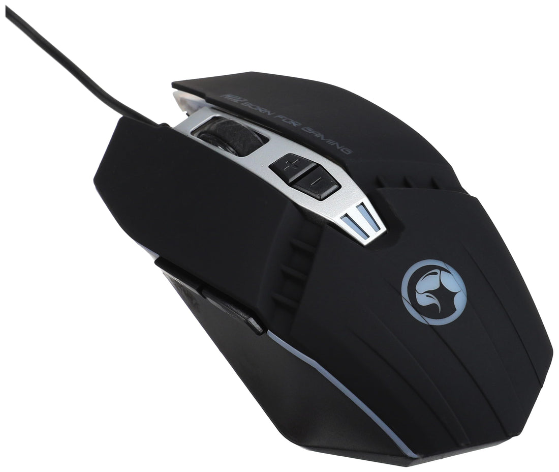 Marvo Scorpion M112 Backlight Gaming Mouse With Rubber Scroll Wheel And Optical Sensor For Computer - Black