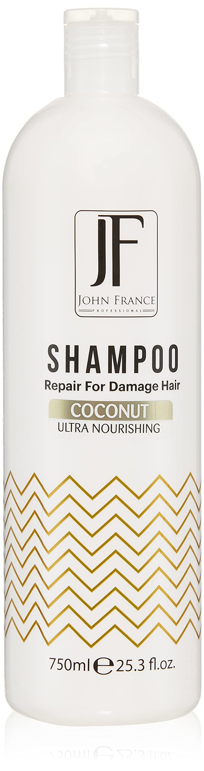 John France Jf shampoo repair for damage hair coconut 750ml