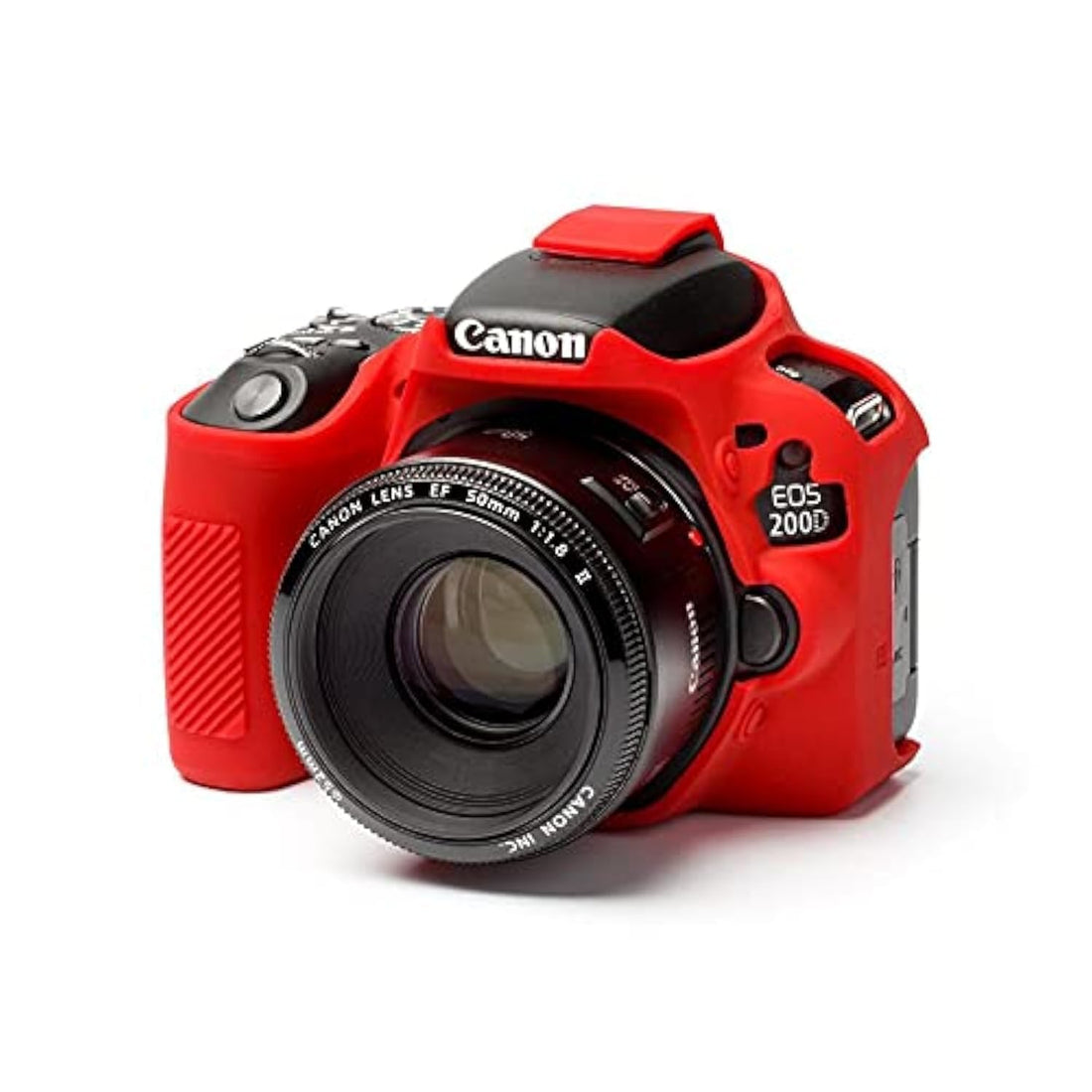 Silicon Cover by Easy Cover for Canon 200D Red