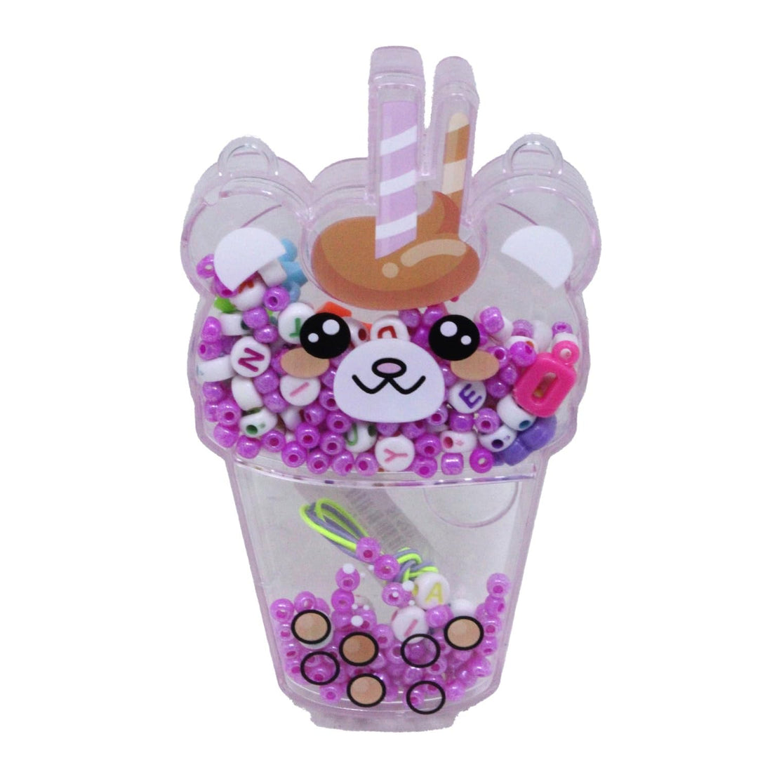 DIY Beads Set – Bear Cup with Alphabet Beads