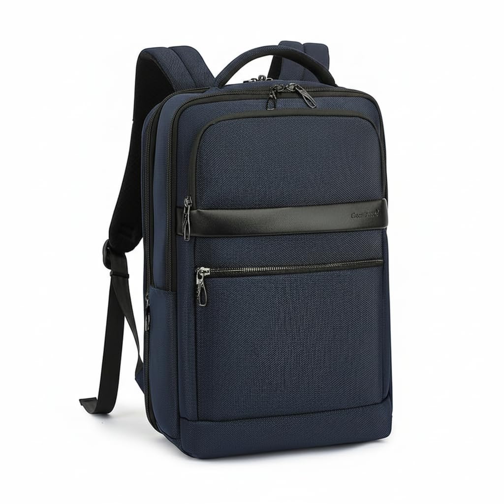 Cool Bell-8281 Blue 20 L Waterproof Backpack For 15.6 inch Laptop With USB Charging Port/Shockprof Compartment,180° Opening& Closing