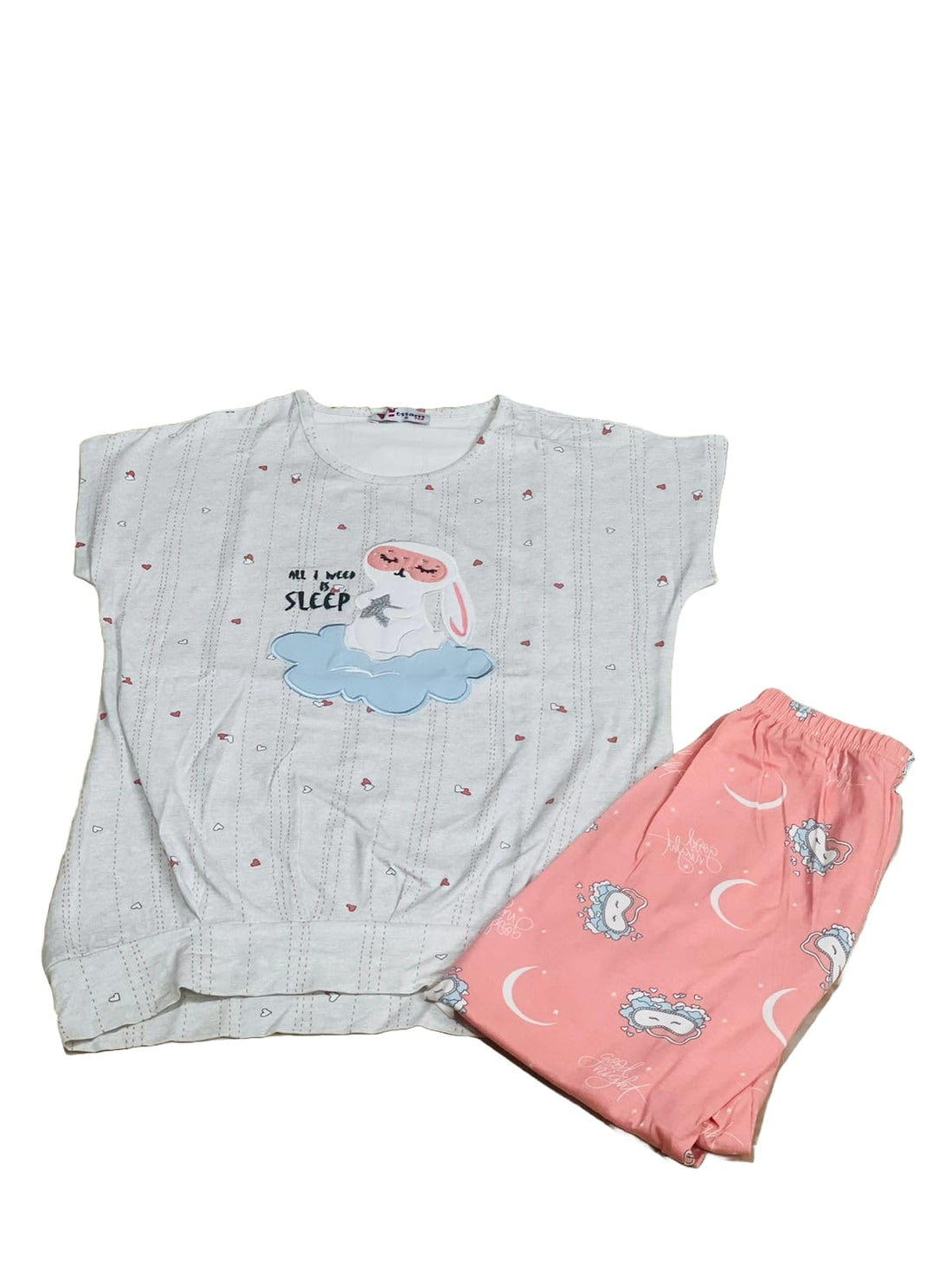 9Street Corner Pentkor/Bermuda Summer Pajamas Soft Cotton Women Girls Code P1014