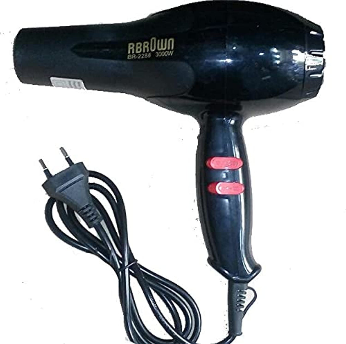 A hair dryer Rbrown3000 Watt power - Black