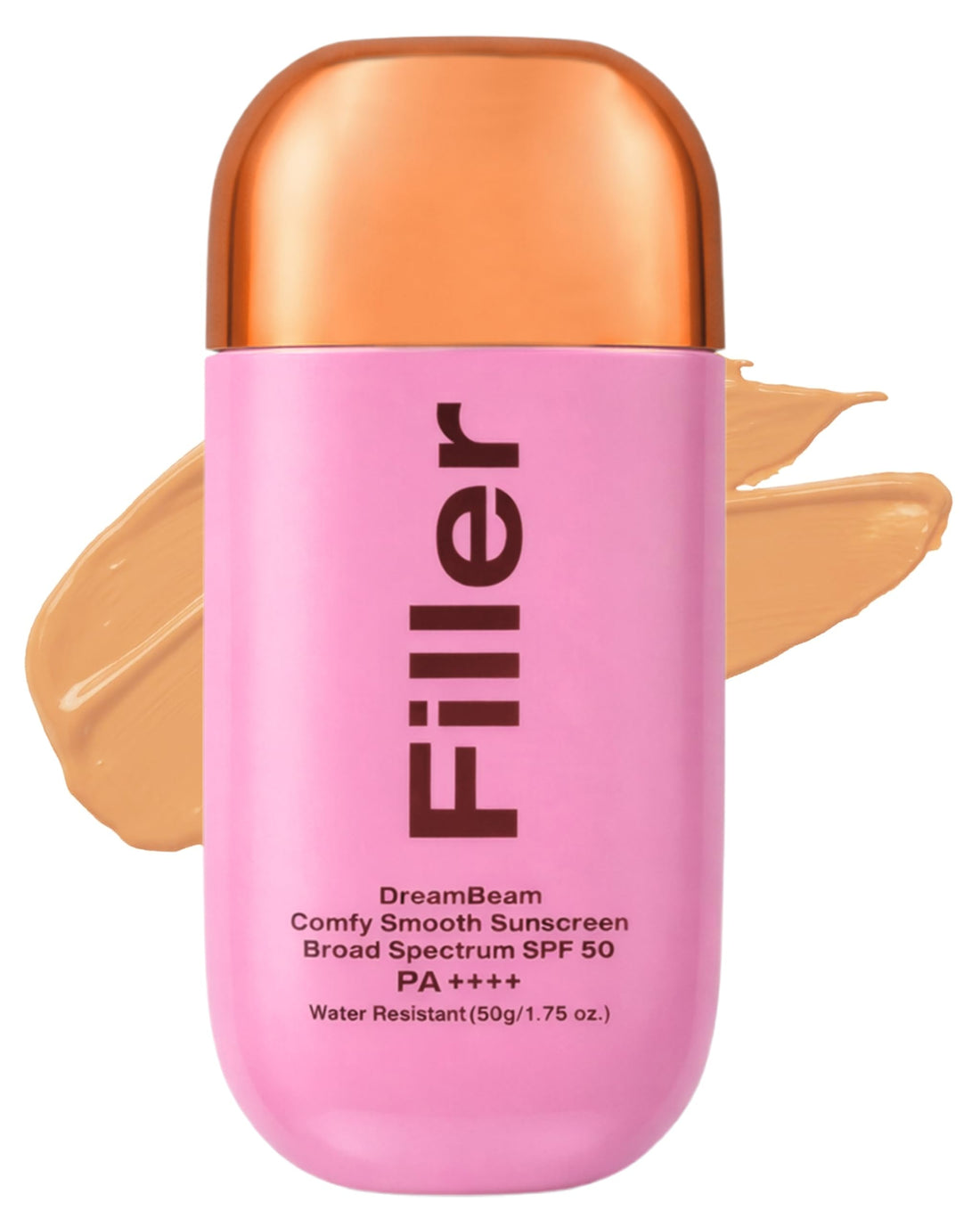 Rose Bery - Sunscreen, Filler Comfy Smooth Sunscreen, Broad Spectrum SPF 50, DreamBeam, Higher Times Protection Water Sense & Light Thin texture, 50 GM, Model - RB-SC1032 (02)