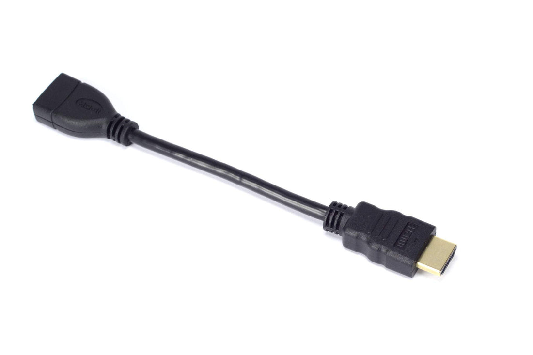 Nanotek Standard HDMI Male to HDMI Female Extension Cable Converter- Black