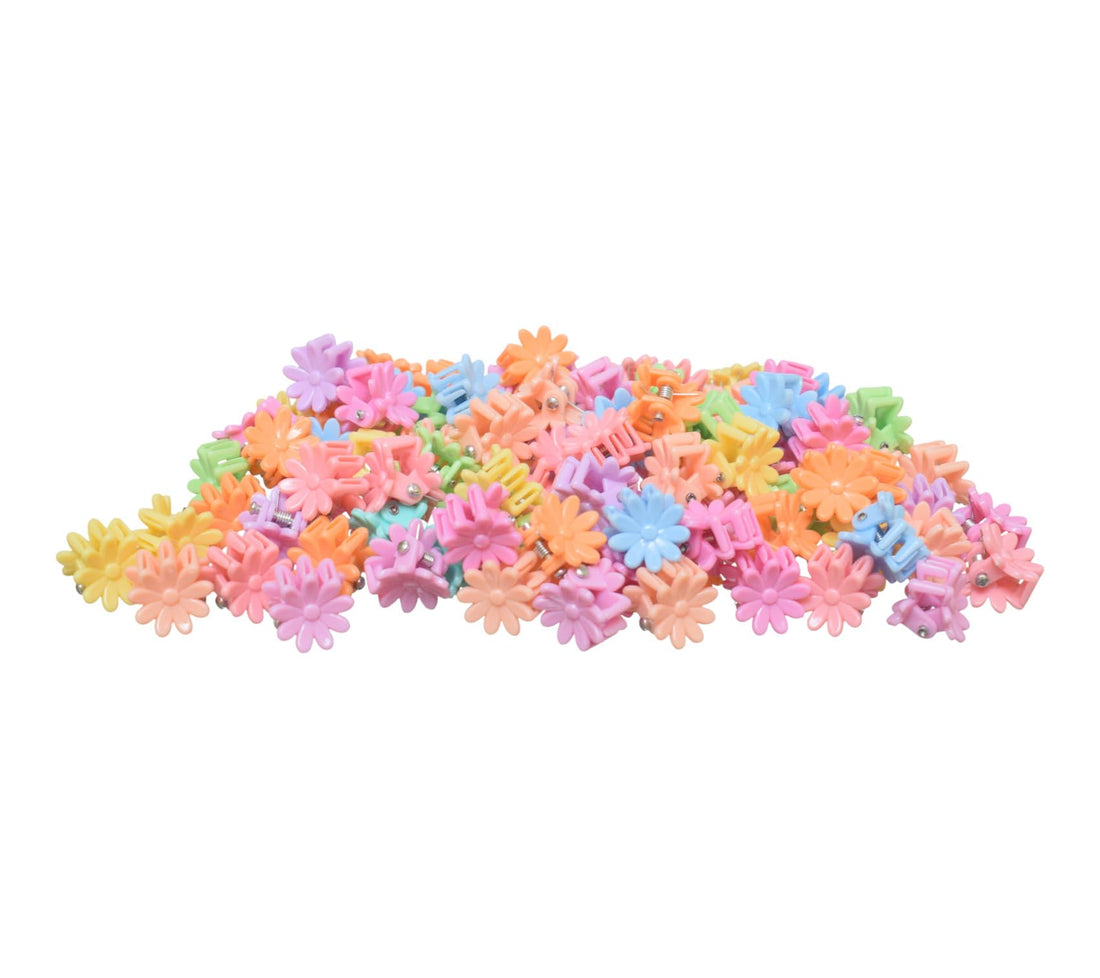 Daphne Girls' Plastic Hair Clip Set, 50 Piece - Multicolor - 2019