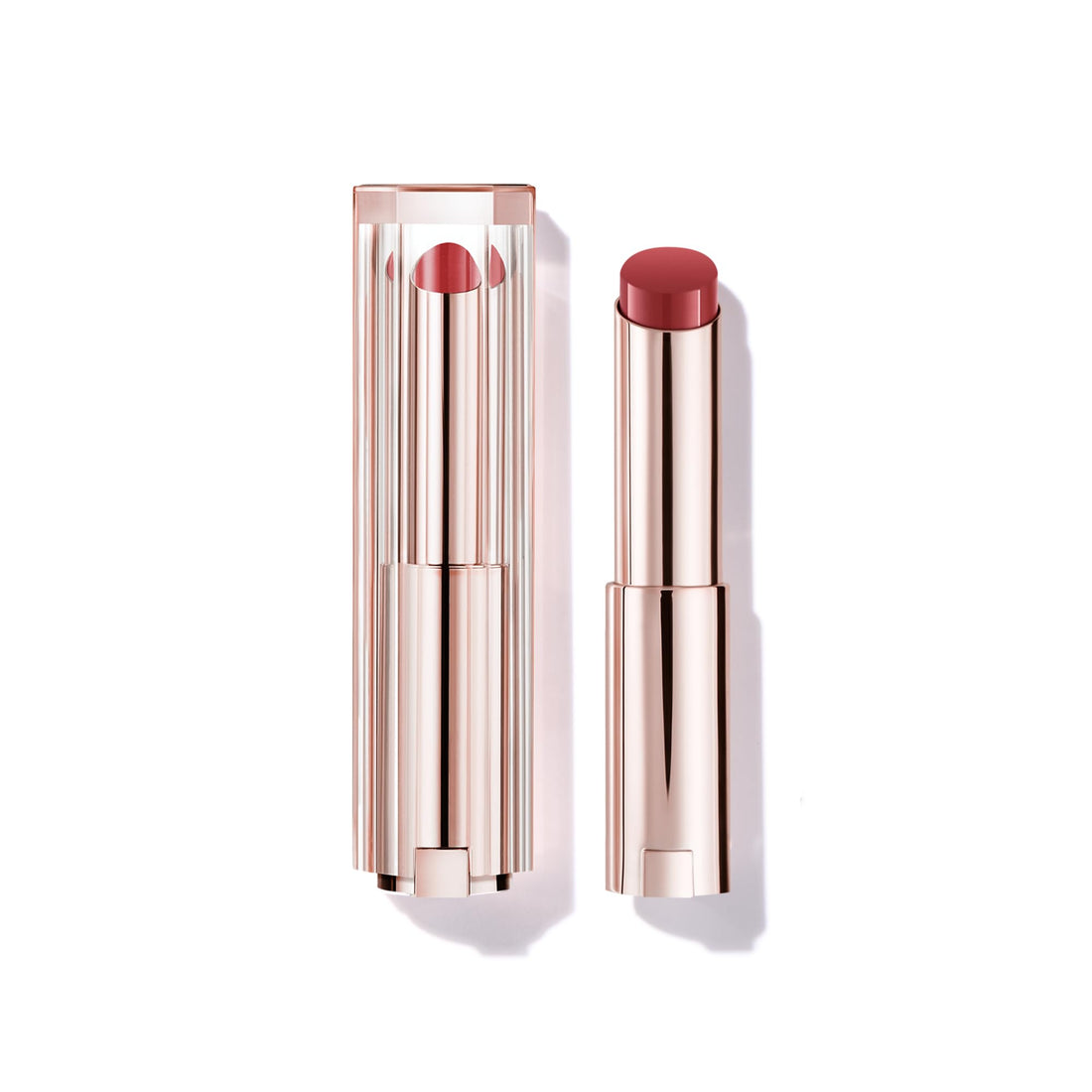 Lancôme Lip Idôle Squalane-12 Butterglow Hydrating Lip Balm, Instant Shine And Supercharged Hydration, 50 Sheik's Rosy Nude
