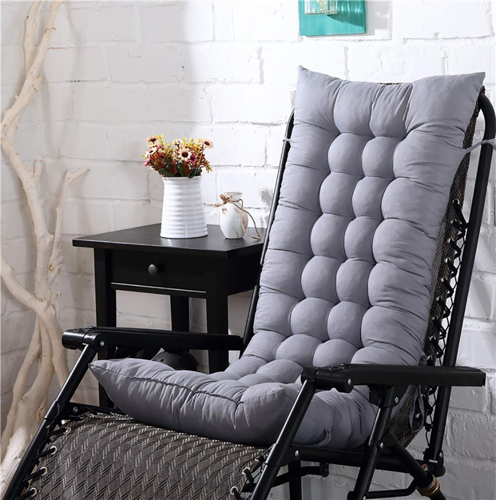 Lounger Cushion,Lounger Cushion, Thick Pad Outdoor Chair Cushion Chair Recliner Relaxer Pad Sun Lounger Cushion Lounge Pads Recliner Cushion Replacement Garden Patio Seat Cover(no chairs)