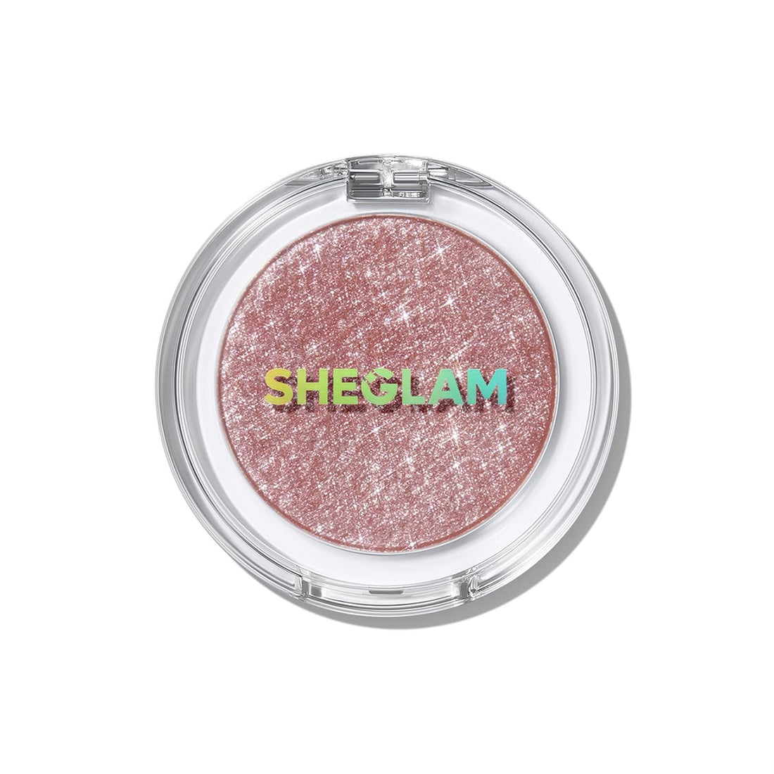 SHEGLAM Enigma Sparkly Eyeshadow Longwear Eyeshadow Single, High-Pigment Eye Shadow Compact, Smooth & Blendable Colors-Stunner