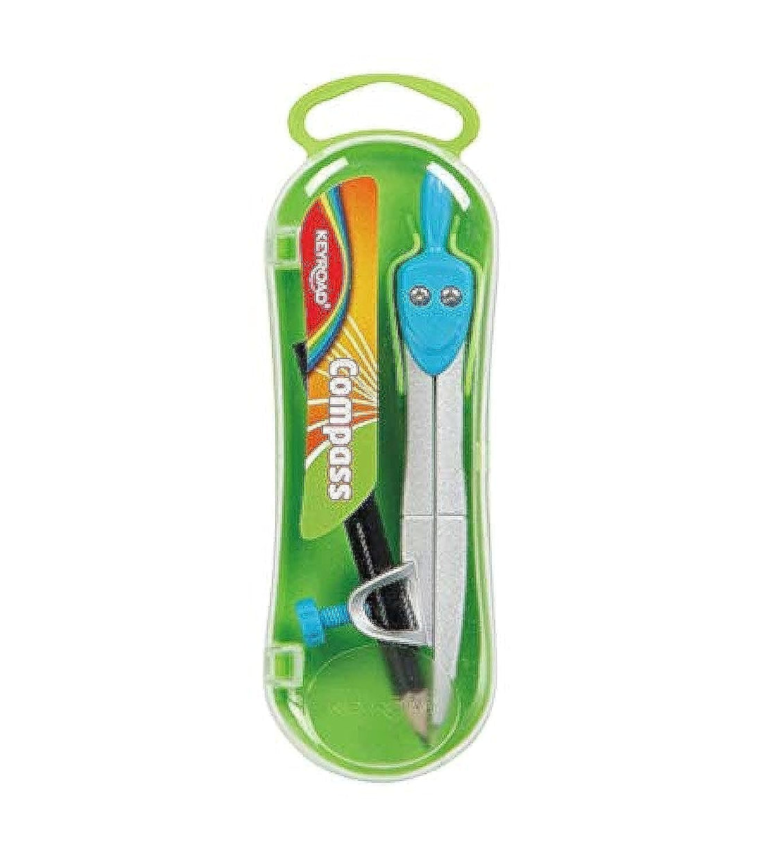 Keyroad compass smart, metal, with case and pencil kr971440(1 piece) multicolor