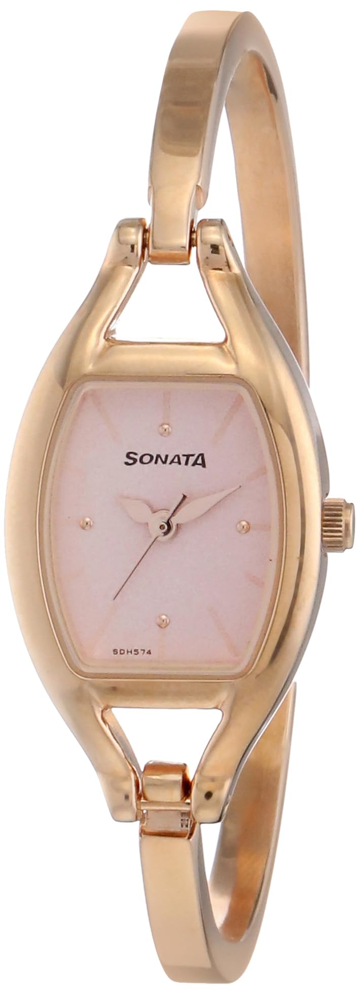Sonata Blush Analog Pink Dial Women's Watch NM8114WM01/NN8114WM01/NP8114WM01, pink, Chain