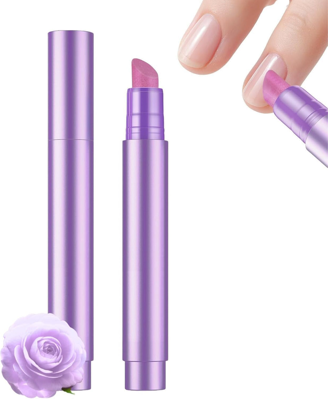 3 in 1 Cuticle Care Oil Pen with Precision Ceramic Tip and Professional Pusher, Effective Treatment for Dry and Cracked Nails, Deep Moisturizing, Fast Absorbing for Daily Use