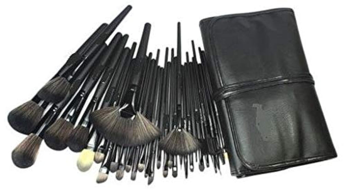 Makeup Brush Set Kit with Pouch Bag - 32 Pieces
