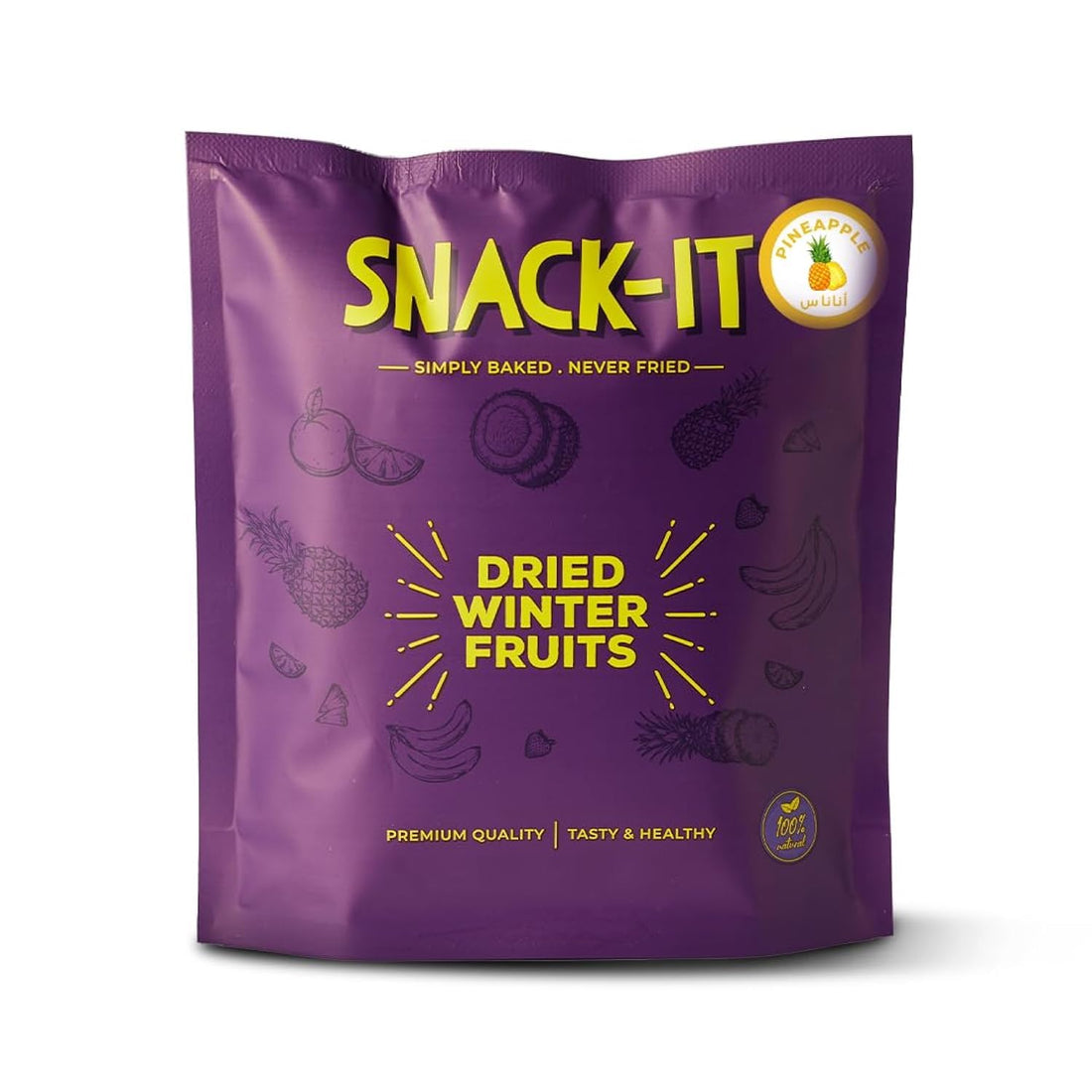 SNACK-IT Dried Pineapple 25 grams