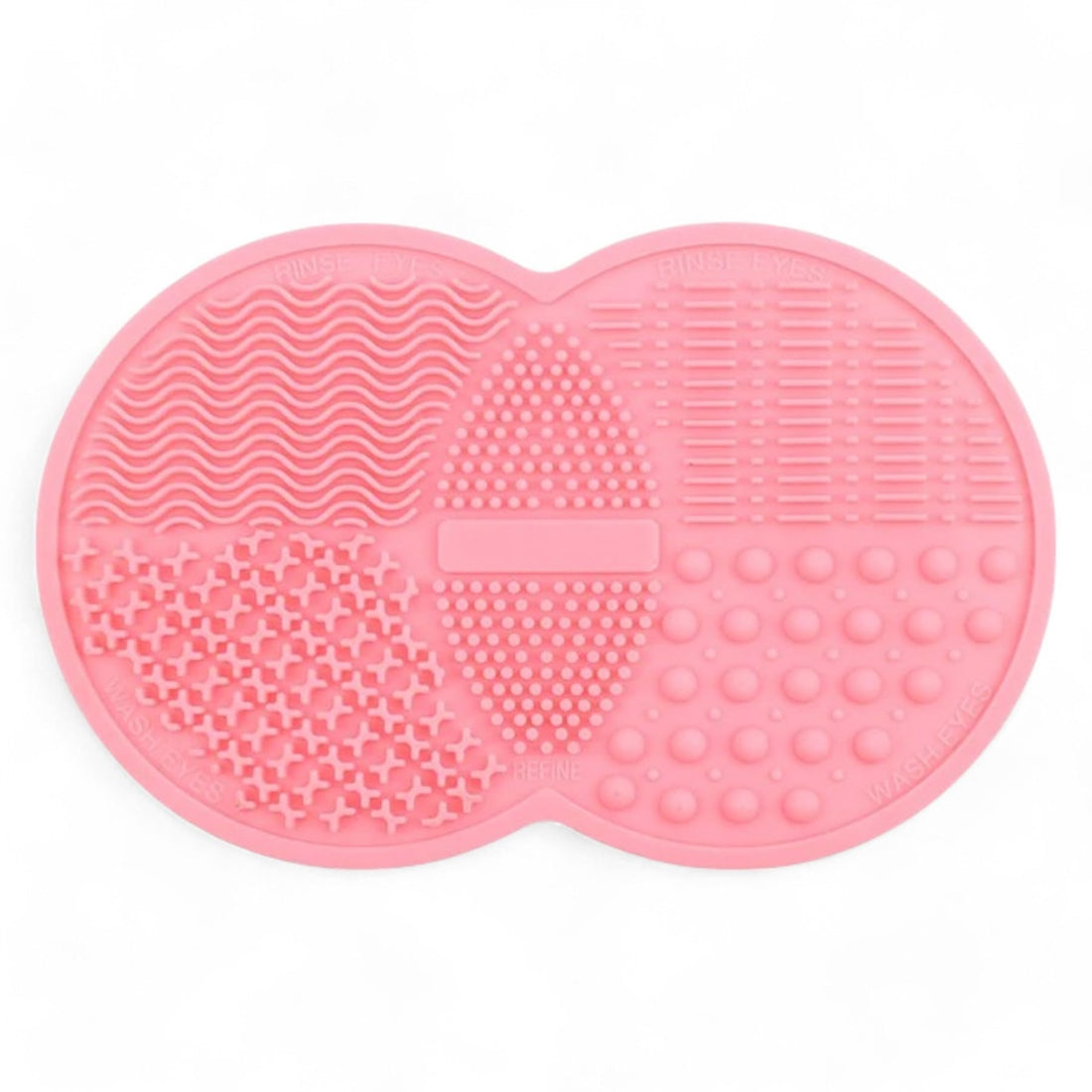Plan A Silicone Makeup Brush Cleaning Pad, Practical Scrub Mat for Cleaning Foundation Brushes and Makeup Tools, Multi-Use Brush Cleaner, Perfect for Makeup Brush Care and Keep Clean and Soft