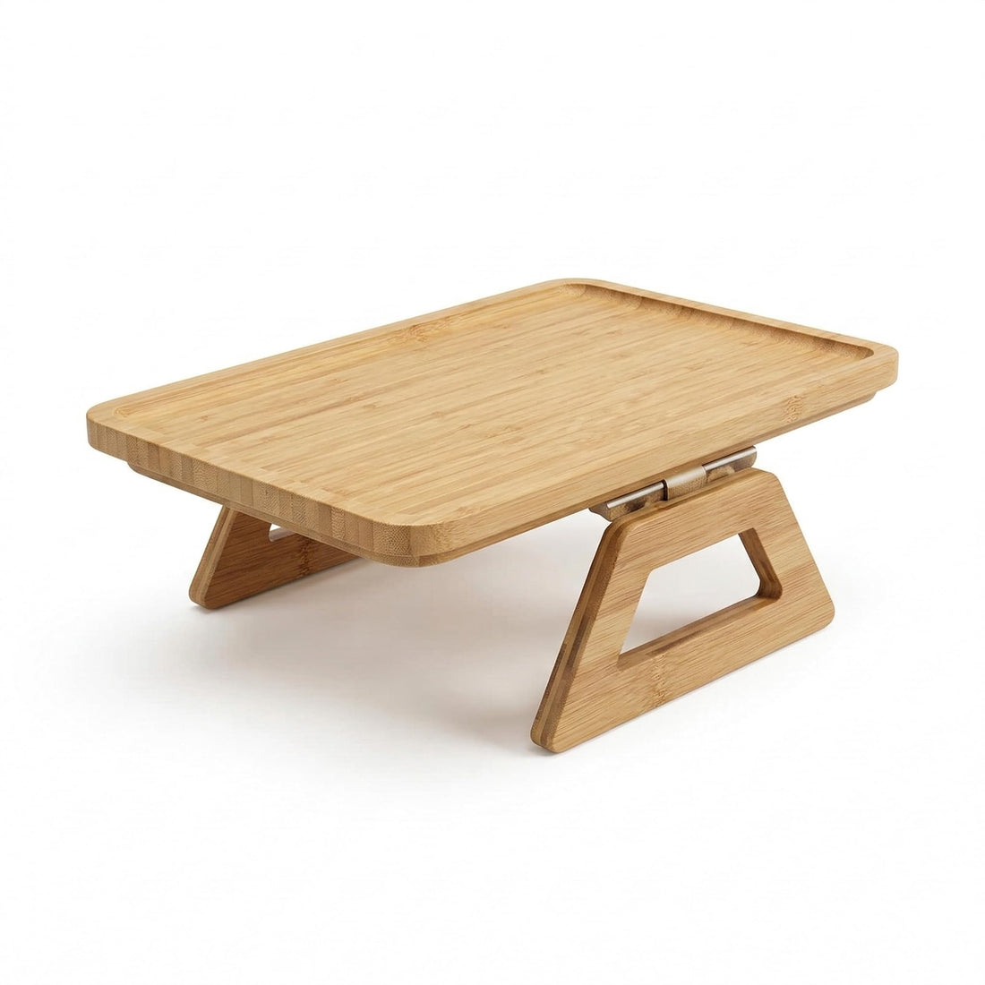 Next Store Wooden Laptop Table (Bamboo) Multifunctional Bed Tray Laptop Stand for Study and Work from Home, Portable Small Desk, Modern Design and Stable Base