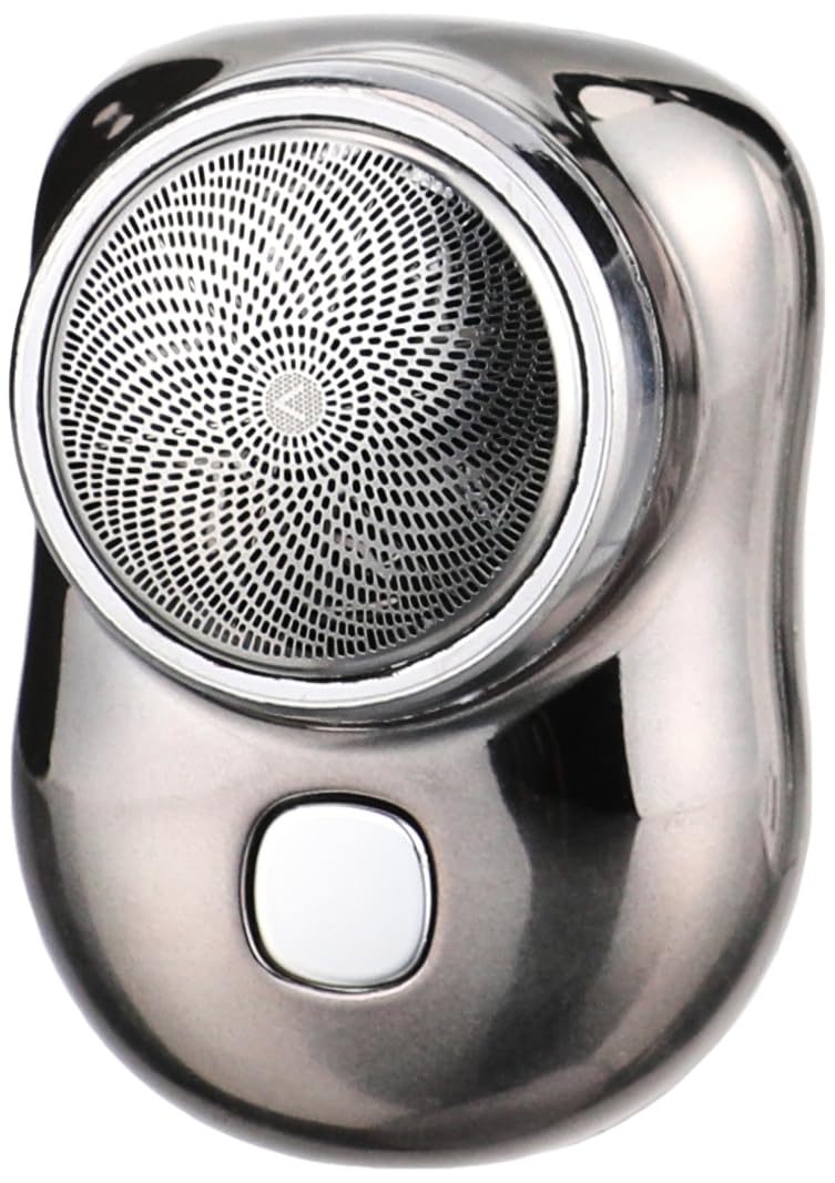 Mini Shaver Portable Electric Shaver,Wet and Dry Mens Electric Shaver,USB Rechargeable Travel Razors for Men. (Black)