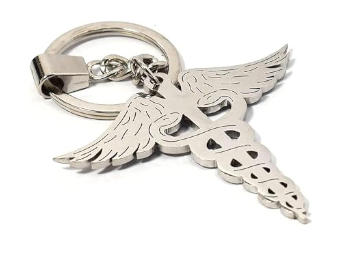 immatgar stainless steel Durable car keychain keyring gift for women and men shape for