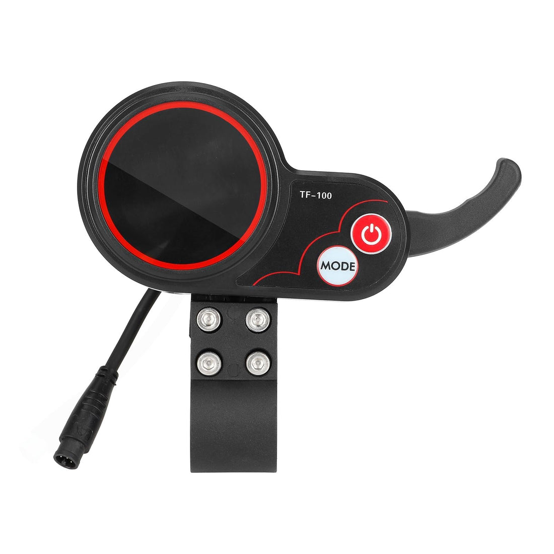 Electric Scooter Display Panel, Speedometer Odometer, E-Bike LCD Meter Control, Waterproof 6-Pin Multi Display for M4 E-Scooter