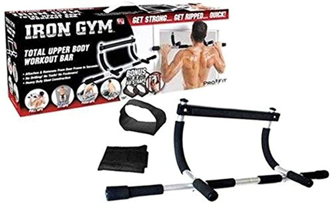 IRON GYM Total Upper Body Workout Bar