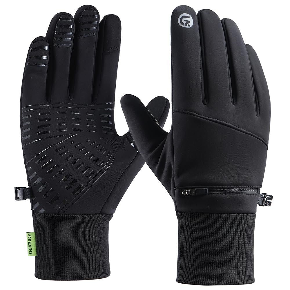 Winter Gloves for Men Women Waterproof Glove,Touchscreen Gloves Thermal Snow Gloves for Running Cycling Driving