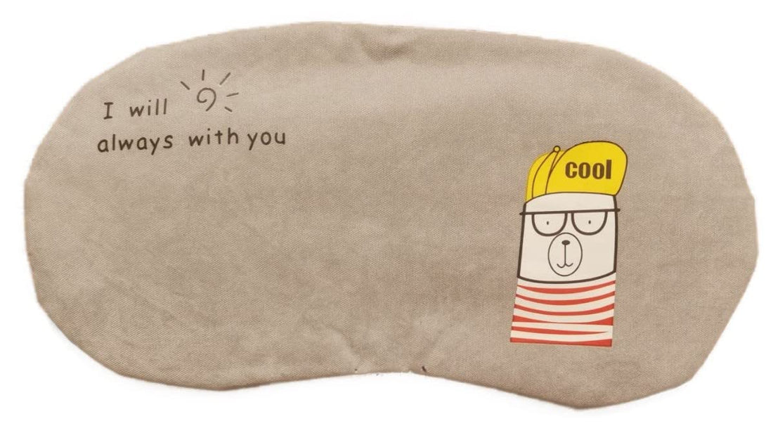 Eye Pajamas With Gel Bag - Ice Eye Mask for Puffy Eyes, Dark Circles, Migraine and Sinus Pain (Cool)