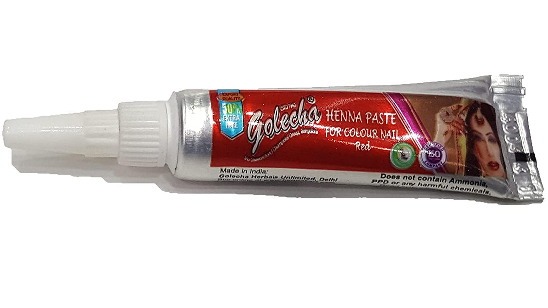 golecha Nail Henna Red
