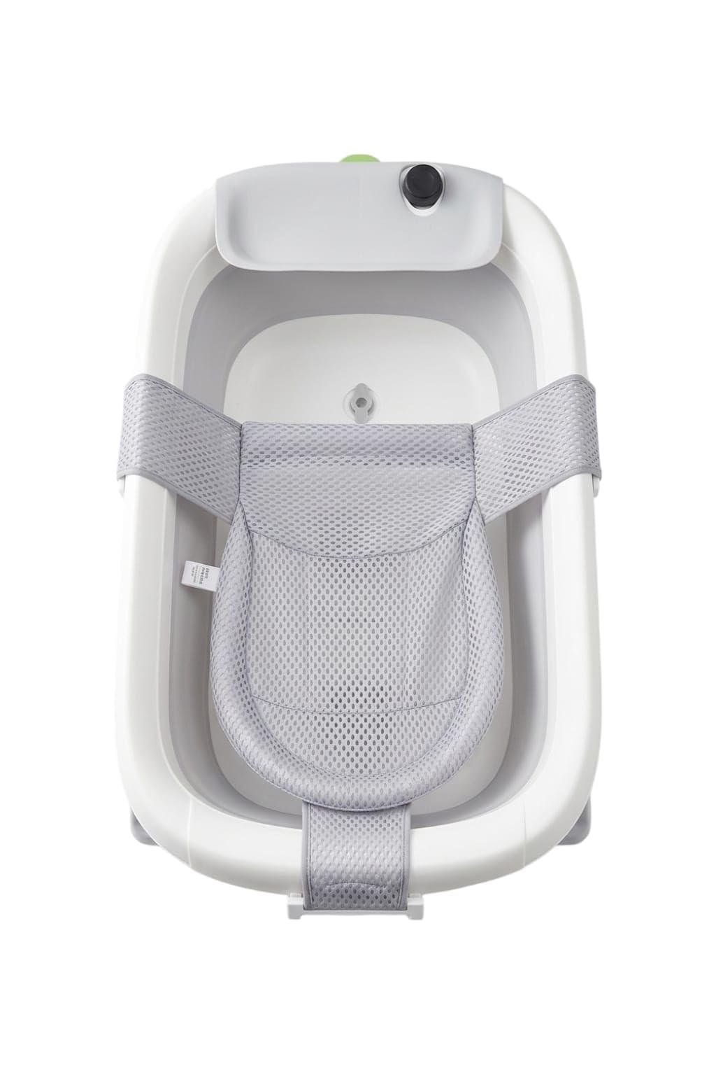 Silicone bathtub with shower chair- Digital thermometer large size 82.5 * 49.3 * 22.7 cm