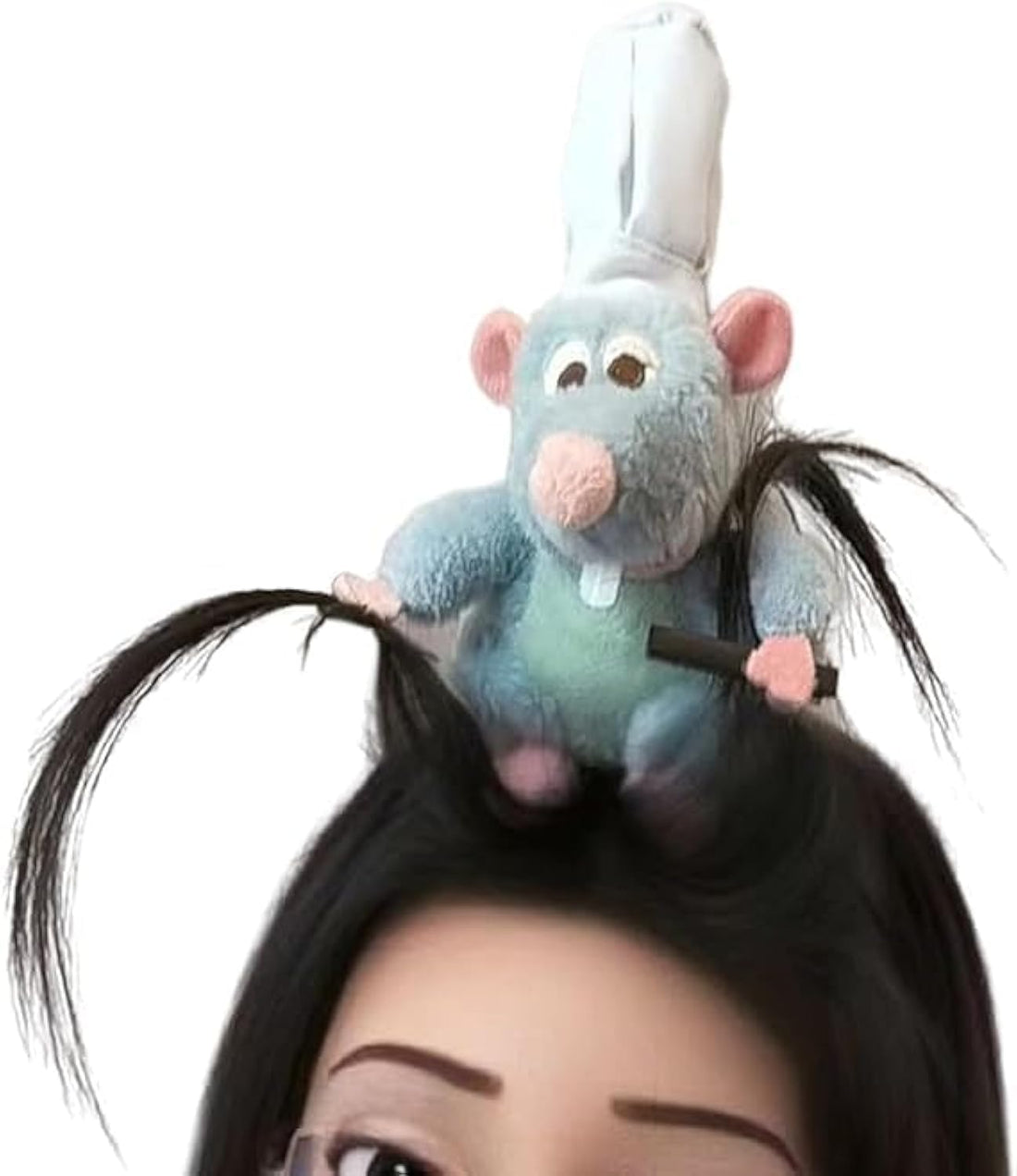 Women Toy Headband Ratatouille Cosplay Headbands Plush Toy Headbands for Women Ratatouille Cosplay Cartoon Animal Design