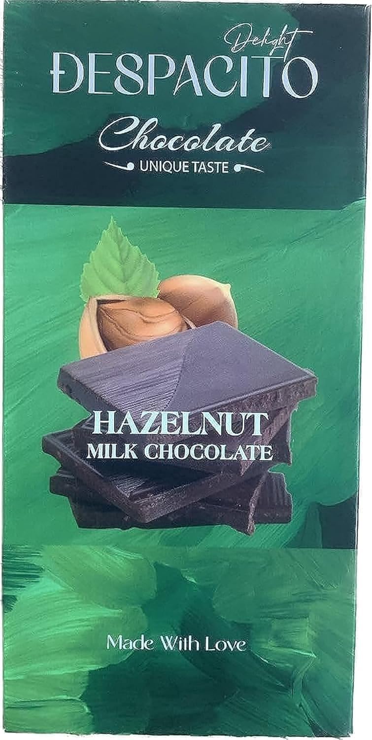 Despacito Hazelnut Milk Chocolate 80 gm