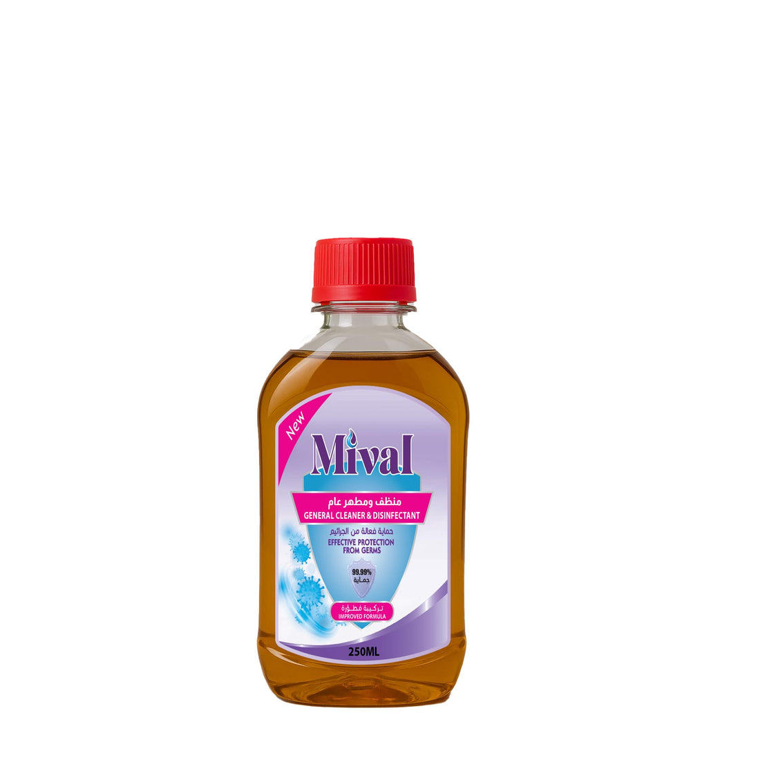 Mival General Cleaner and Disinfectant Liquid 250 ml