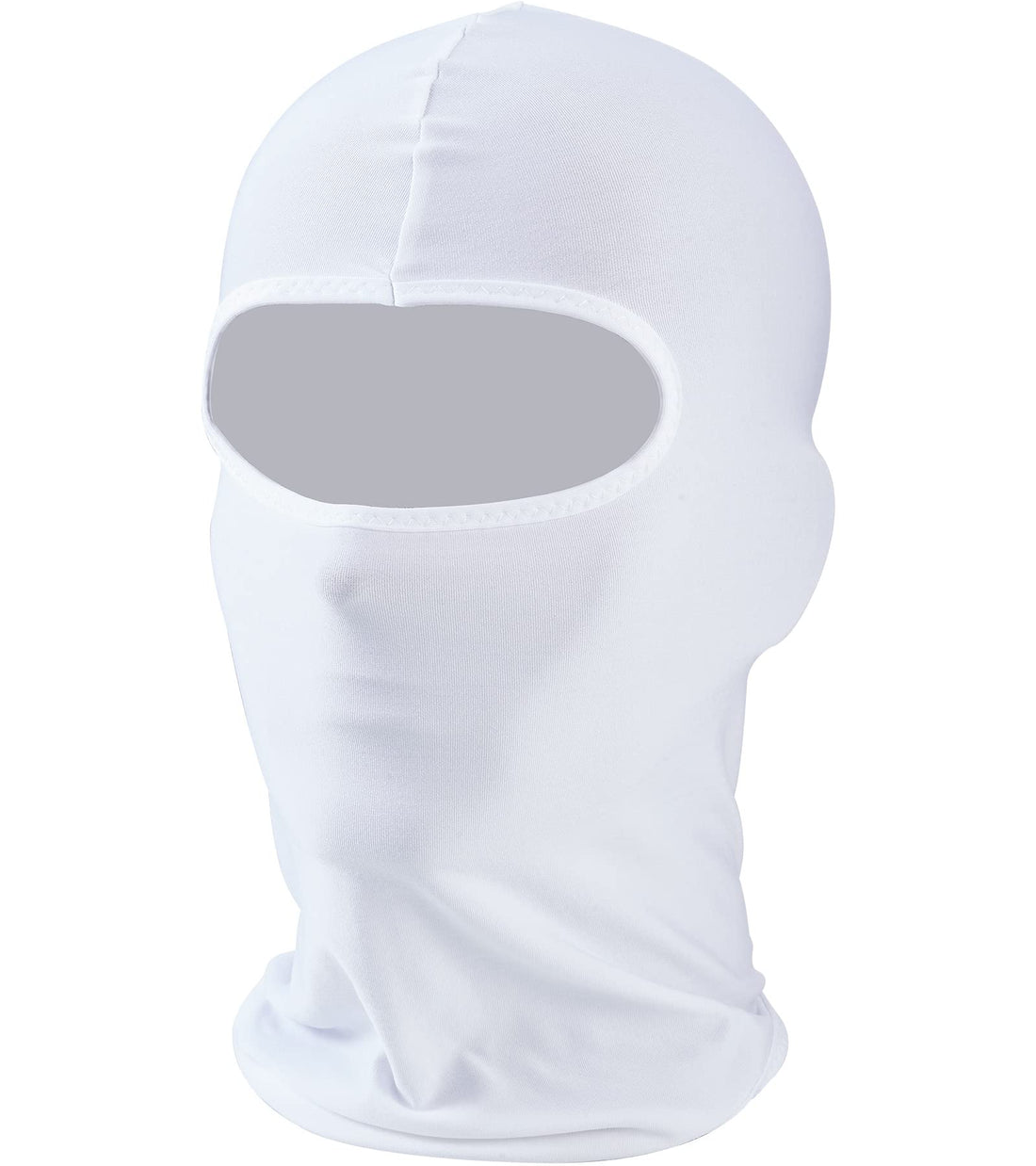 RABIGALA Ski Mask for Men Full Face Mask Balaclava Black Ski Masks Covering Neck Gaiter, White, M
