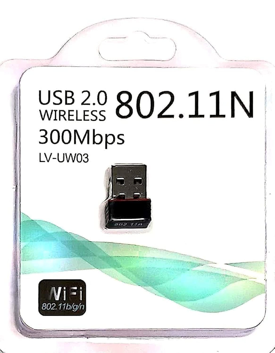 300 MBPS Mini wireless USB Wi-fi Wlan adapter 802.11 b/g/n Network Dongle