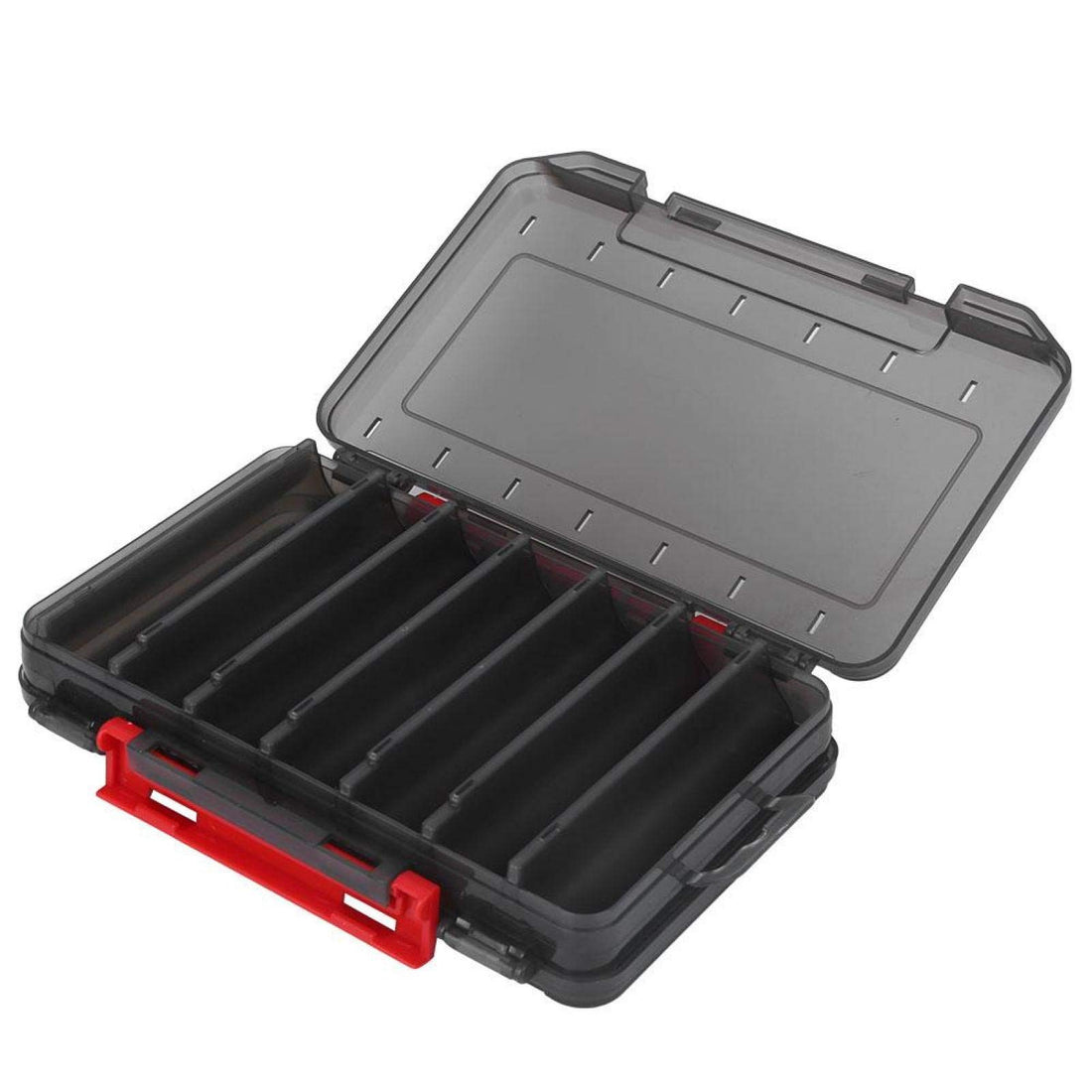 199g Large Capacity Double Layer Lure Box, Transparent Color Lure Tool Box, Sea Fishing for Wild Fishing(Luya Box)