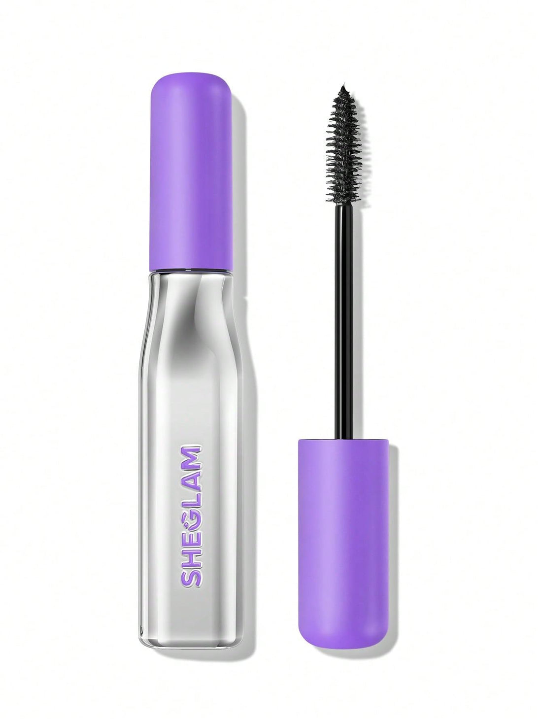 SHEGLAM Lashlighter Mega Boost Mascara, Black, 10ml, Extra Large Conical Brush, Collagen and Peptide Formula, Volumizing and Strengthening, Waterproof