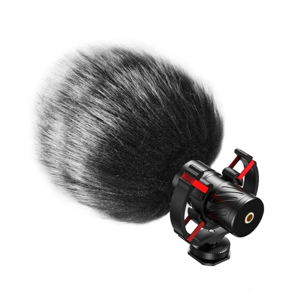 Mamen shotgun microphone for camera and cellphone mic-08