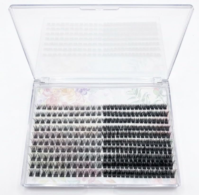 LASHES -480PCS - Extensions Individual Lash Volume 6D mink - FREE EYELASHES - Natural Eyelashes -2 SHAPE -ONE BY ONE