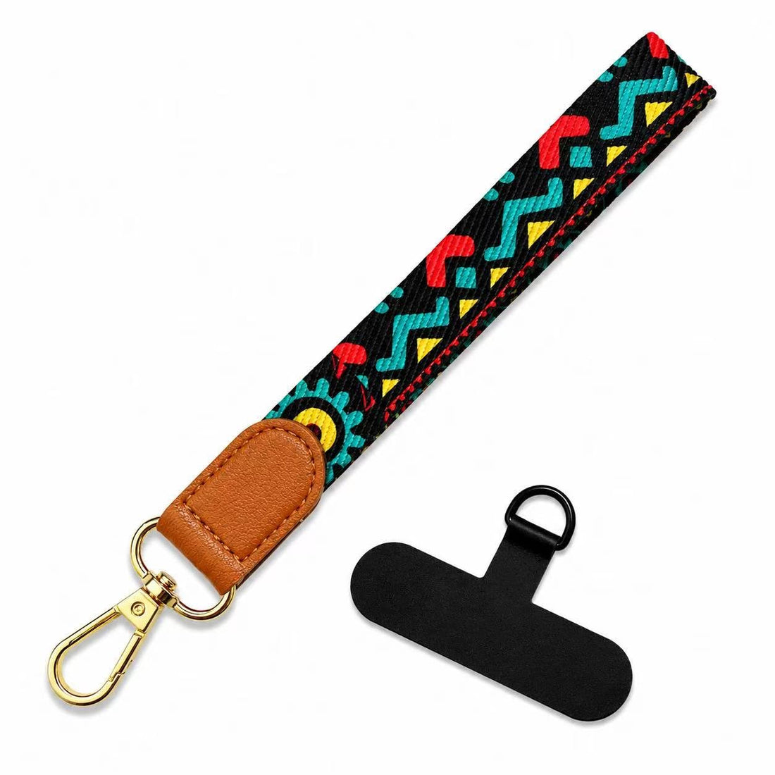 Universal Phone Lanyard 2026 Design, Candy Coloured Wrist Strap with Ring Clasp, Multi-Purpose Safety Rope, Wrist Strap Handmade with Lanyard Patch for Most Cell phone